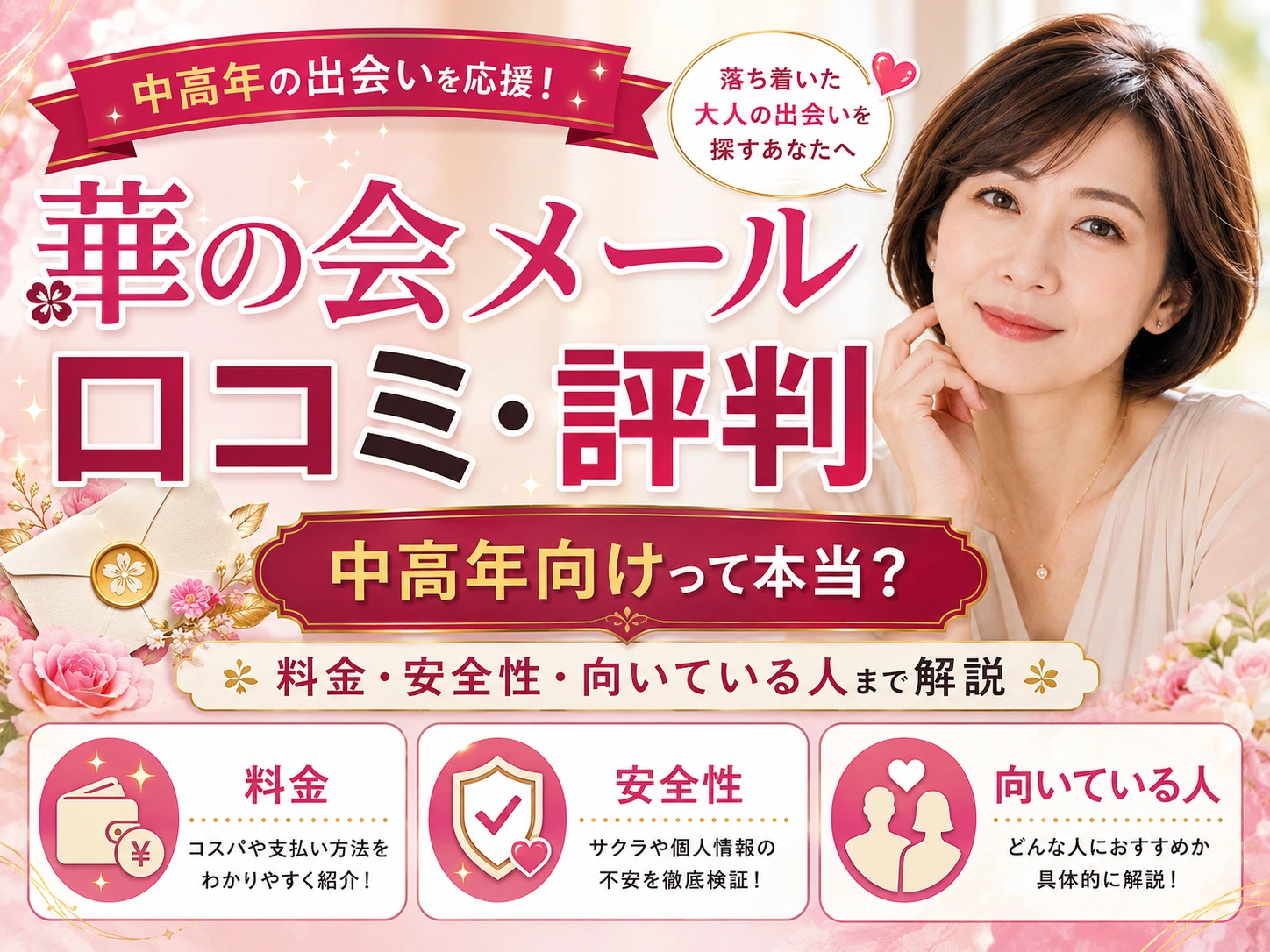 華の会メールの口コミ・評判は？料金・安全性・向いている人まで解説