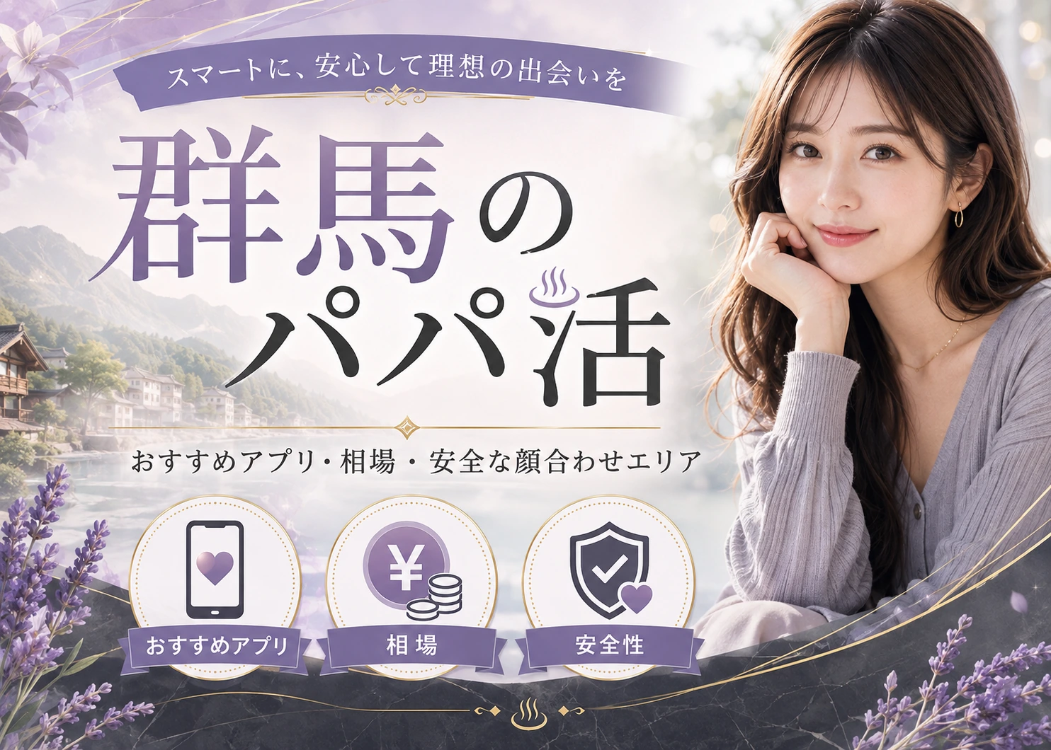 群馬のパパ活｜おすすめアプリ・相場・安全な顔合わせエリア
