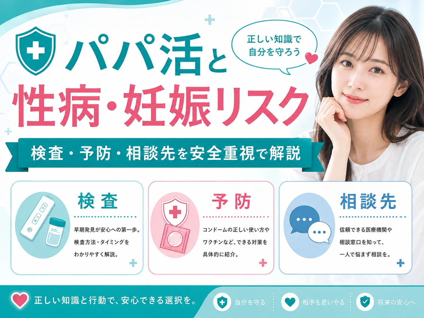 パパ活と性病・妊娠リスク｜検査・予防・相談先を安全重視で解説