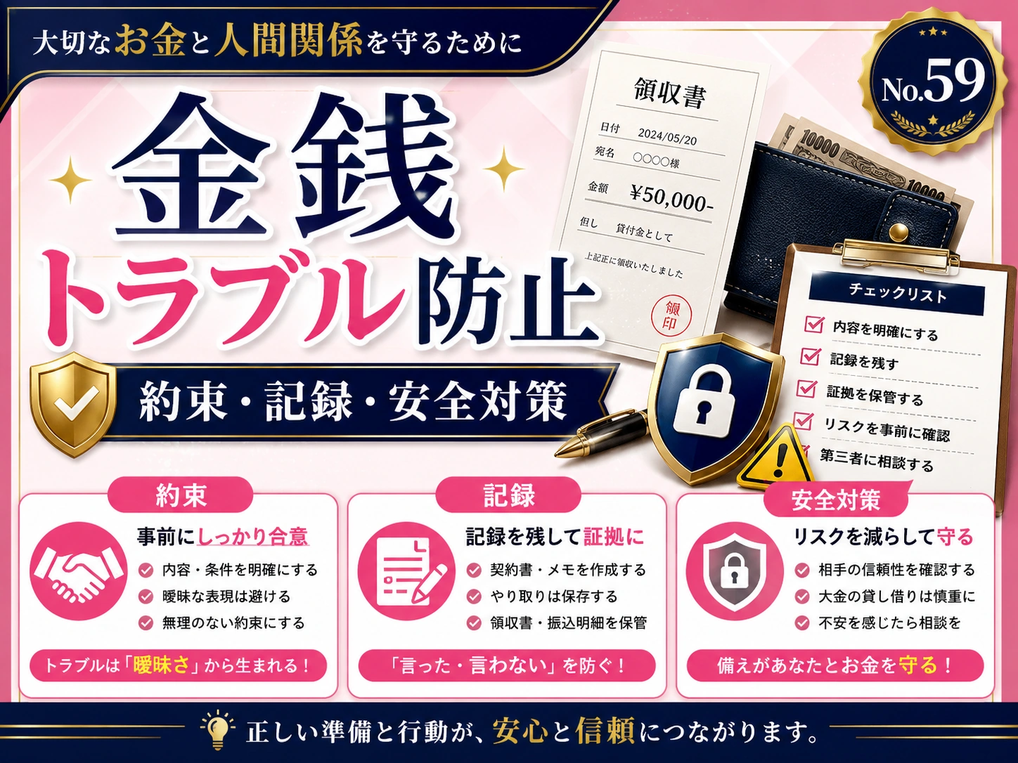 パパ活の金銭トラブルを防ぐには？約束・支払い・貸し借りの注意点