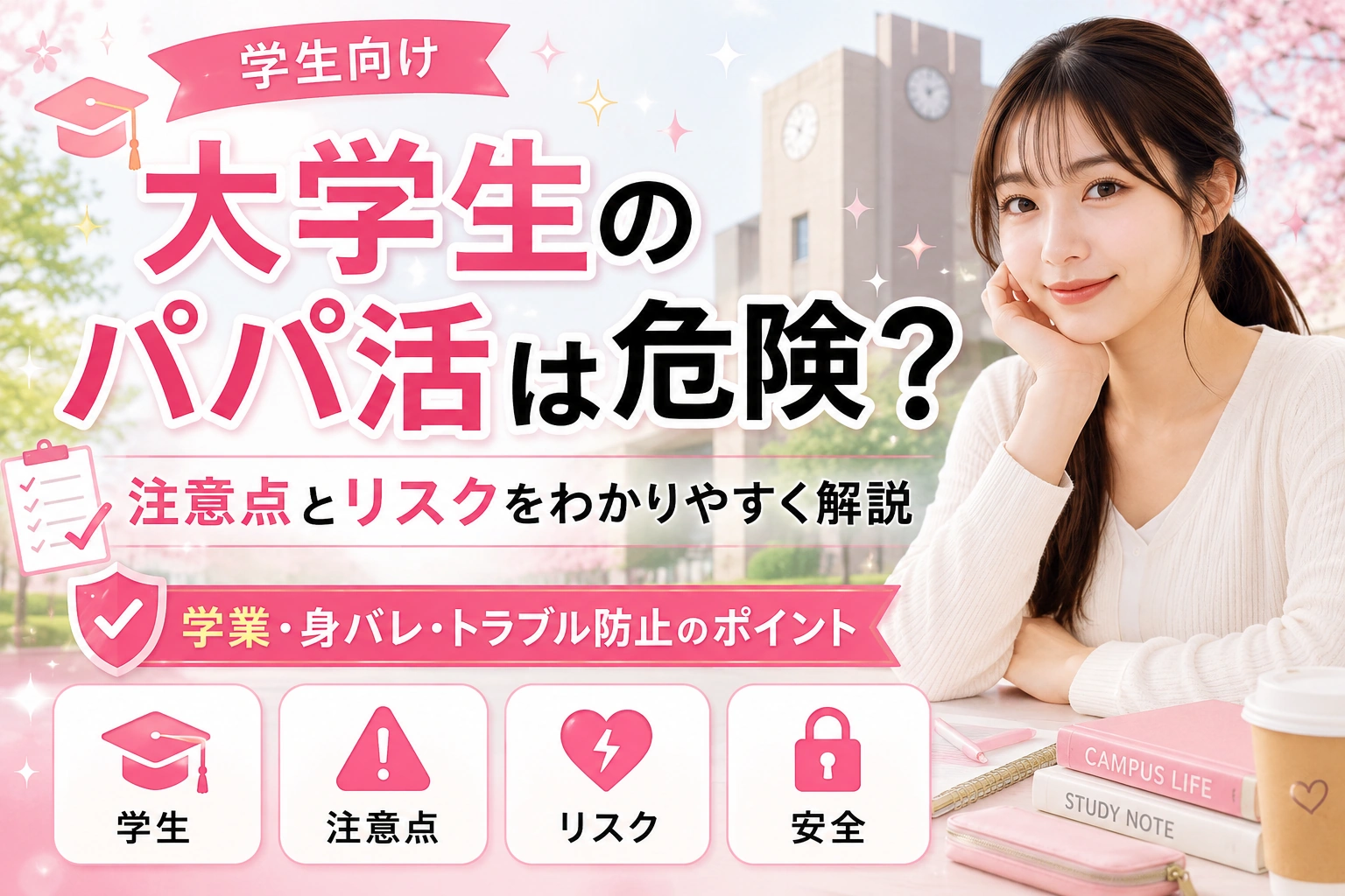 大学生のパパ活で注意すること｜18歳未満禁止・身バレ・税金も確認